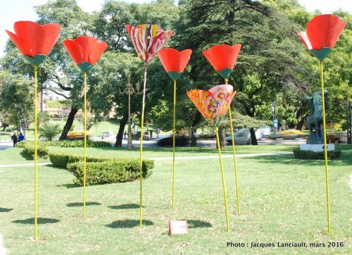 Plaza Dante, Buenos Aires, Argentine