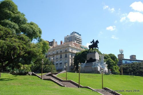 Bartolomé Mitre, Plaza Bartolomé Mitre, Buenos Aires, Argentine