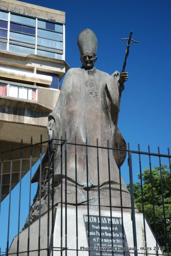 Jean-Paul II, Bibliothèque nationale de la République argentine, Buenos Aires, Argentine