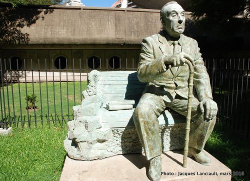 Jorge Luis Borges, Bibliothèque nationale de la République argentine, Buenos Aires, Argentine