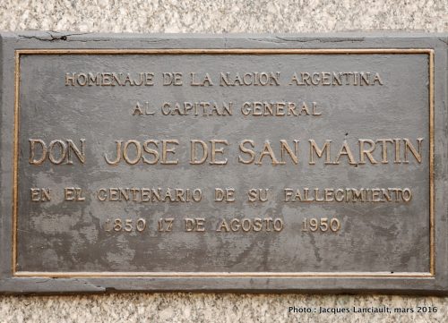 José de San Martín, quartier Palermo, Buenos Aires, Argentine