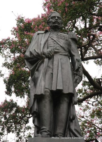 Ramón Castilla, plaza República de Chile, quartier Palermo, Buenos Aires, Argentine