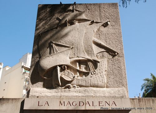 Don Pedro de Mendoza, parque Lezama, Buenos Aires, Argentine