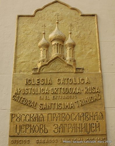 Catedral ortodoxa rusa de la Santísima Trinidad, Buenos Aires, Argentine