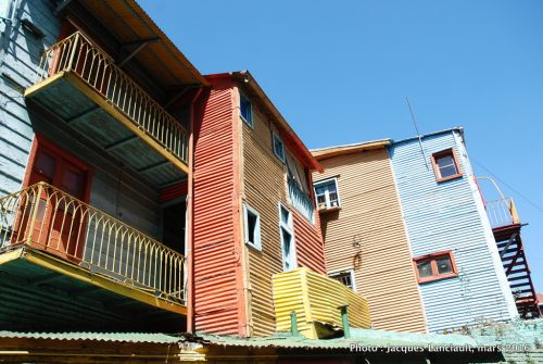 Caminito, barrio de La Boca, Buenos Aires, Argentine