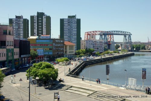 Rio Matanza-Riachuelo, Barrio de La Boca, Buenos Aires, Argentine