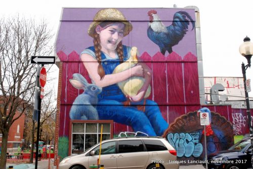 La jeune fermière, Montréal, Québec
