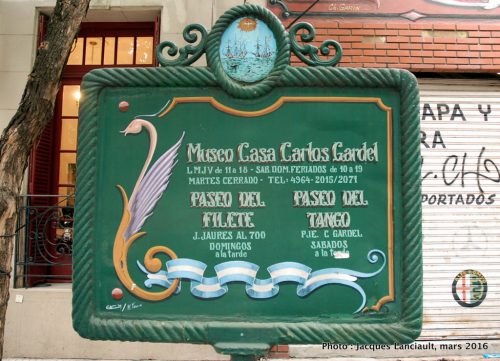 Museo Casa Carlos Gardel, Buenos Aires, Argentine