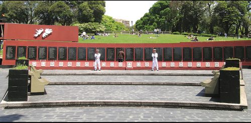 Monumento a los caídos en Malvinas, Quartier Retiro, Buenos Aires, Argentine