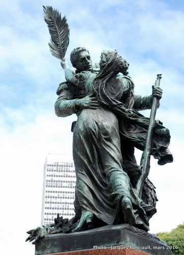 Monument au général San Martín et aux armées de l’indépendance, quartier Retiro, Buenos Aires, Argentine