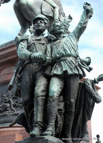 Monument au général San Martín et aux armées de l’indépendance, quartier Retiro, Buenos Aires, Argentine