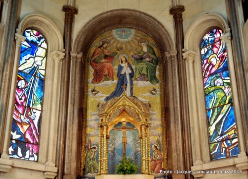 Église de la paroisse Madre Admirable, quartier Retiro, Buenos Aires, Argentine