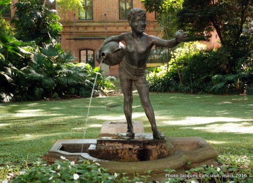 L’Aquaiolo, Jardín Botánico Carlos Thays, quartier Palermo, Buenos Aires, Argentine