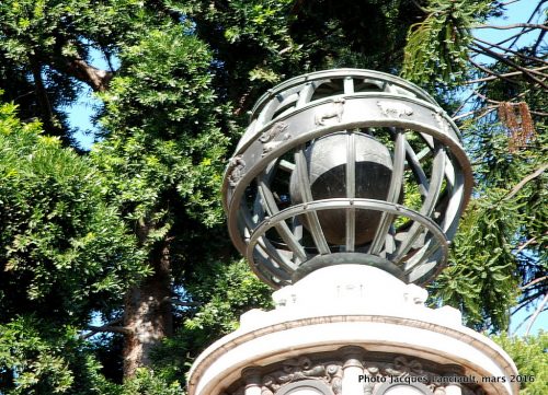 Columna Meteorológica, Jardín Botánico Carlos Thays, quartier Palermo, Buenos Aires, Argentine