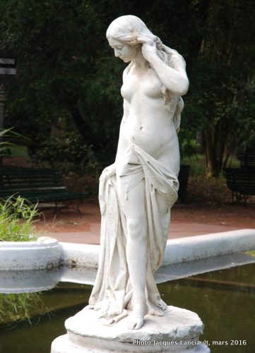 Ondina del Plata, Jardín Botánico Carlos Thays, quartier Palermo, Buenos Aires, Argentine