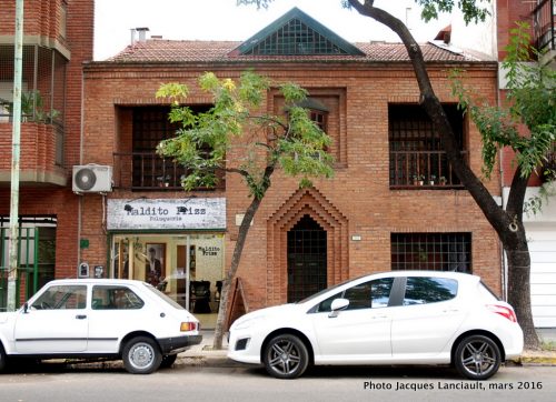 Maison d’enfance de Jorge Luis Borges, quartier Palermo Viejo, Buenos Aires, Argentine