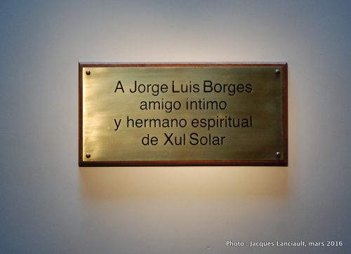 Museo Xul Solar, quartier Palermo Viejo, Buenos Aires, Argentine
