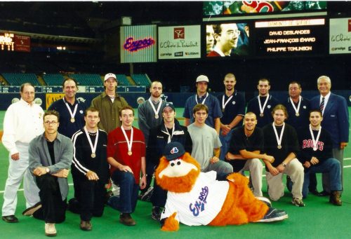 Équipe junior du Québec 2000, championne canadienne