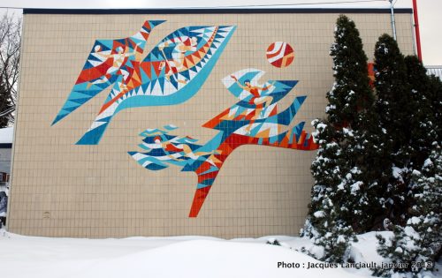 Hommage à l’esprit sportif, Montréal-Nord, Québec
