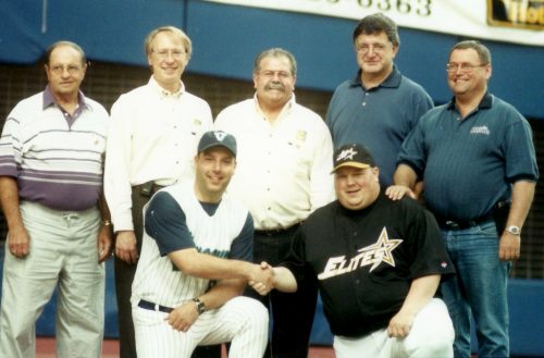 Raymond Demers, Jacques Lanciault, Yvon Michaud, Clément Trottier, Michel Caron, Frédéric Menachi et Billy Gluck