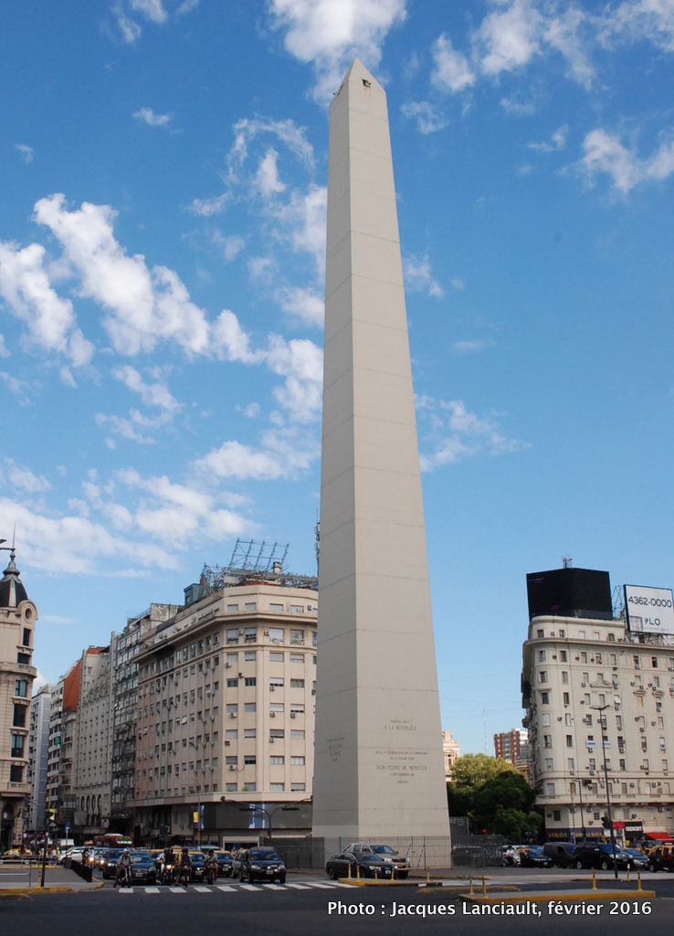 Obélisque, Buenos Aires, Argentine