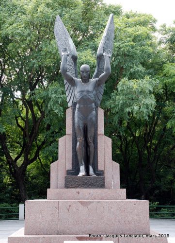Homenaje a la Hazaña del Plus Ultra, quartier Puerto Madero, Buenos Aires, Argentine
