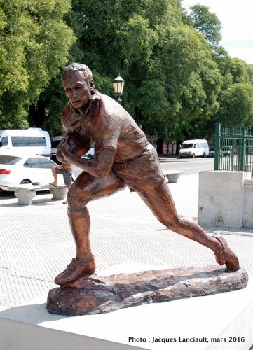 Hugo Porta, paseo de la Gloria, quartier Puerto Madero, Buenos Aires, Argentine