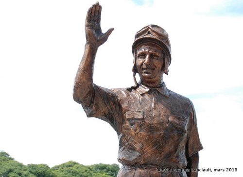 Juan Manuel Fangio, paseo de la Gloria, quartier Puerto Madero, Buenos Aires, Argentine