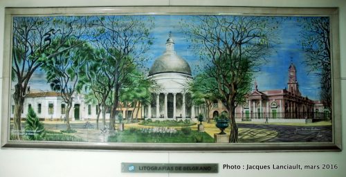 Station de subte Juramento, quartier Belgrano, Buenos Aires, Argentine