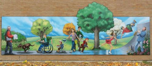 Fresque des citoyens, Boisbriand, Québec