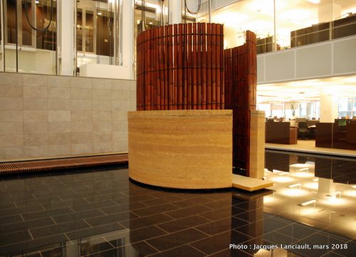 Yama, édifice Jacques-Parizeau, Montréal, Québec