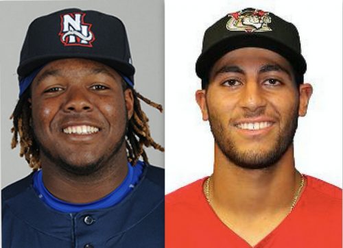 Vladimir Guerrero jr et Abraham Toro-Hernandez