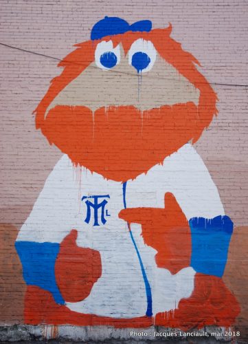 Youppi, rue Bélanger, Montréal, Québec