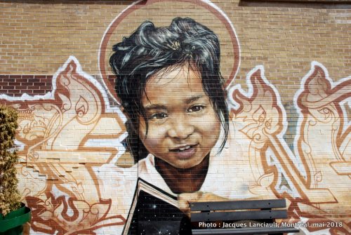 Jeune cambodgienne, Fonki, Montréal, Québec