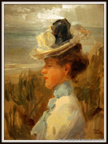 Jeune femme regardant la mer, Rijksmuseum, Amsterdam, Pays-Bas
