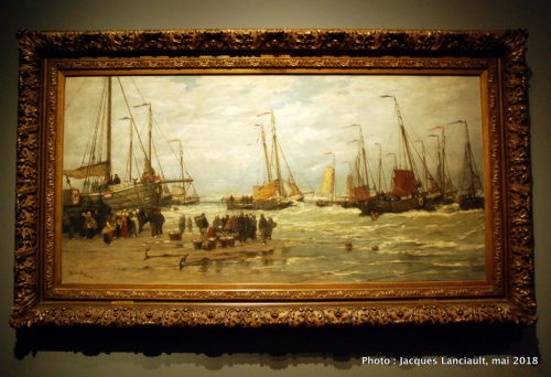 Prises de pêcheurs sur les brisants , Rijksmuseum, Amsterdam, Pays-Bas