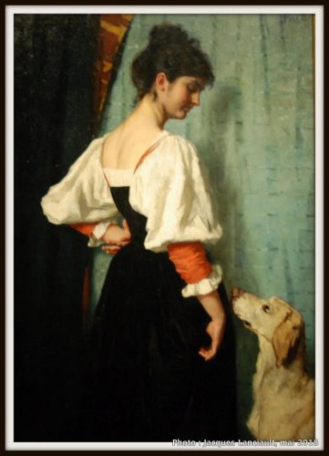 Portrait d’une jeune femme, Rijksmuseum, Amsterdam, Pays-Bas