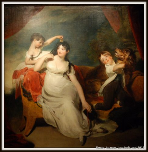 Maria Mathilda Bingham avec deux de ses enfants, Rijksmuseum, Amsterdam, Pays-Bas