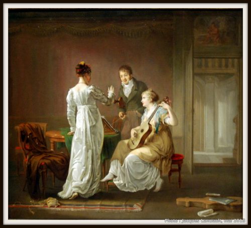 La leçon de musique, Rijksmuseum, Amsterdam, Pays-Bas