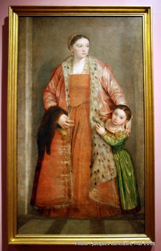 Portrait de la comtesse Livia da Porto Thiene et sa fille Deidamia, Rijksmuseum, Amsterdam, Pays-Bas