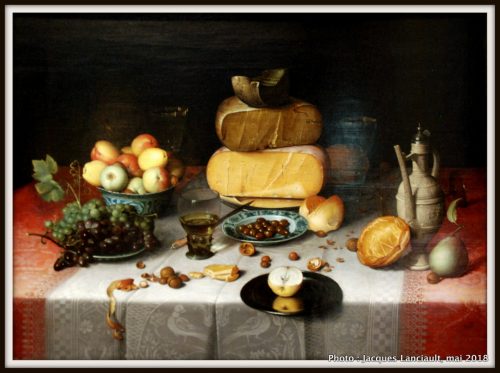 Nature morte avec fromage, Rijksmuseum, Amsterdam, Pays-Bas