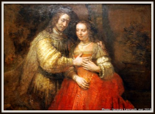 La fiancée juive, Rijksmuseum, Amsterdam, Pays-Bas