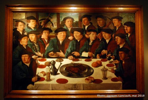Le repas des archers, Hermitage Amsterdam, Amsterdam, Pays-Bas