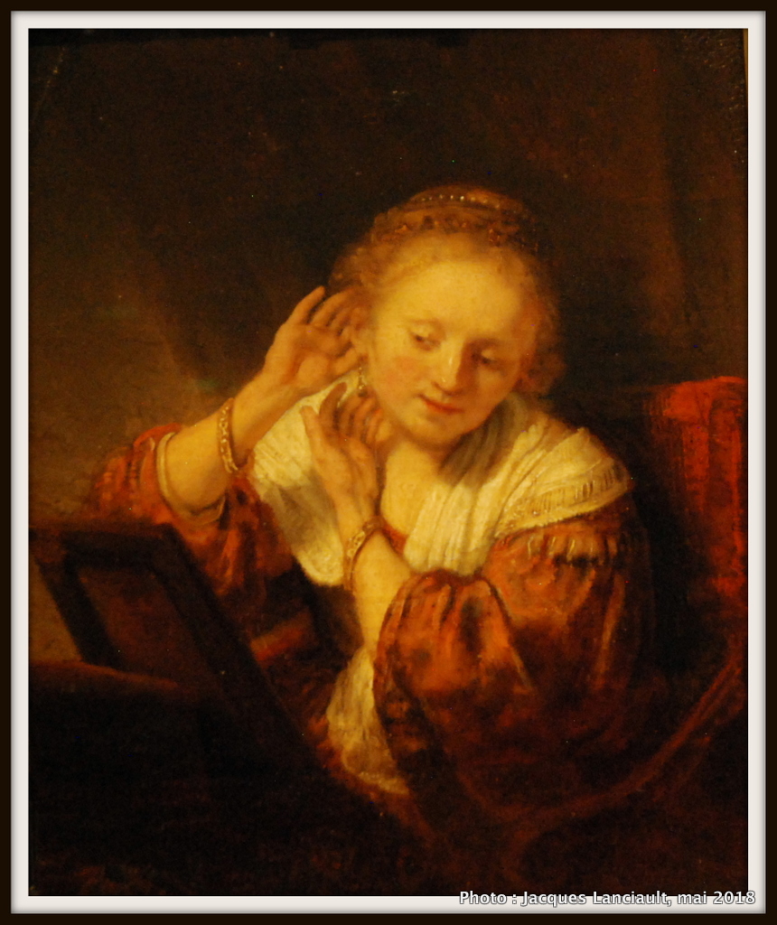 Jeune femme aux boucles d’oreilles, Hermitage Amsterdam, Amsterdam, Pays-Bas