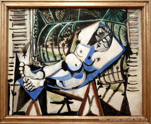 Femme nue devant le jardin, Stedelijkmuseum, Amsterdam, Pays-Bas