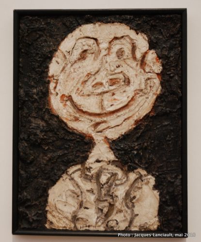 Personnage hilare (portrait de Franco Ponge), Stedelijkmuseum, Amsterdam, Pays-Bas