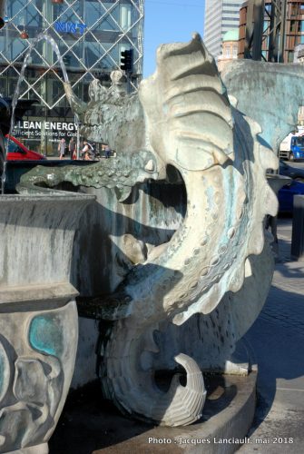 Fontaine aux dragons, Rådhuspladsen, Copenhague, Danemark