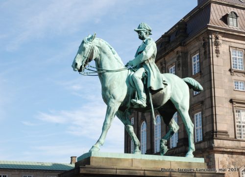 Roi Christian IX, Christiansborg Slot, Copenhague, Danemark