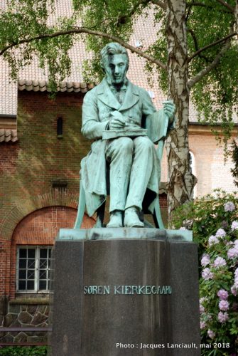 Jardin de la bibliothèque royale, Copenhague, Danemark