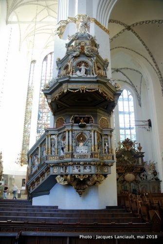 Marienkirche, Neuer Markt, Rostock, Allemagne